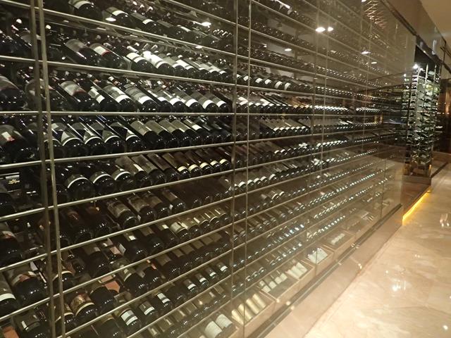 Wine Cellar at C's Steak and Seafood Restaurant