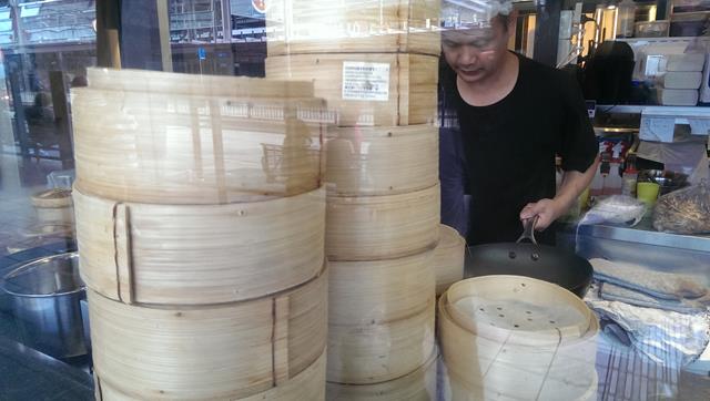 Bamboo steamers at Chefs Gallery Parramatta