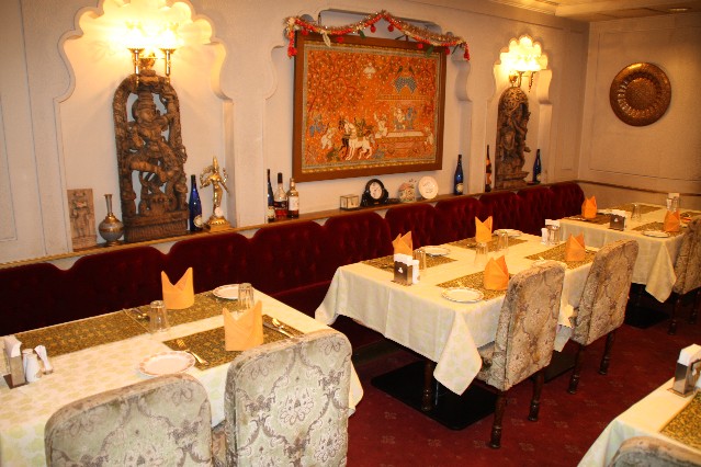 Inside Ashoka Indian Restaurant Nishi-Shinjuku