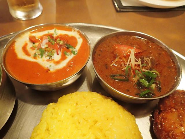 Indian Curries at Shinjuku Bombay Restaurant