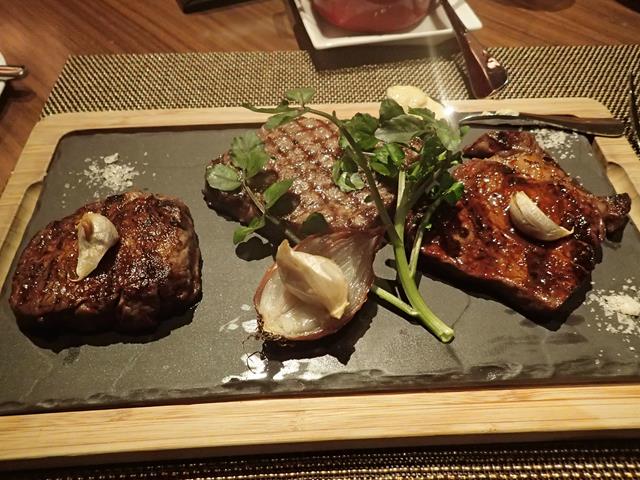 Meat Sampler at Metropolitan Grill Restaurant Tokyo