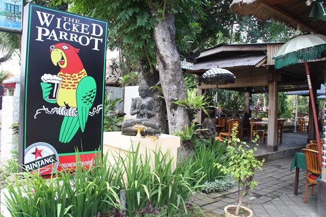 Christmas lunch and dinner at The Wicked Parrot Sanur Bali