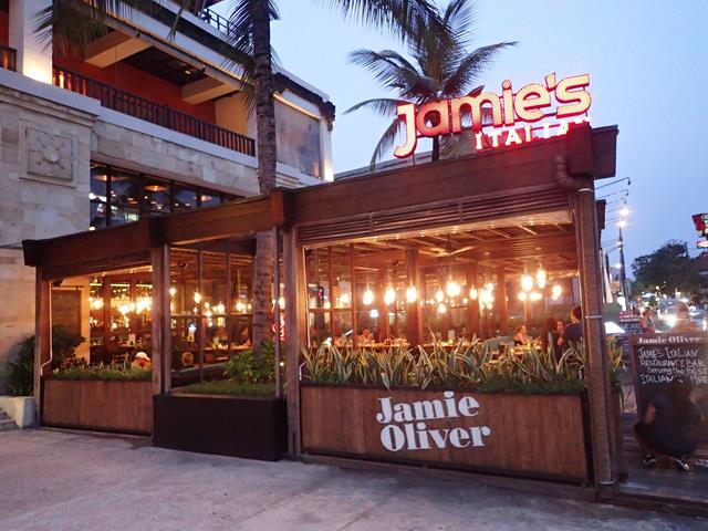 Jamie’s Italian Restaurant Kuta Beach Bali
