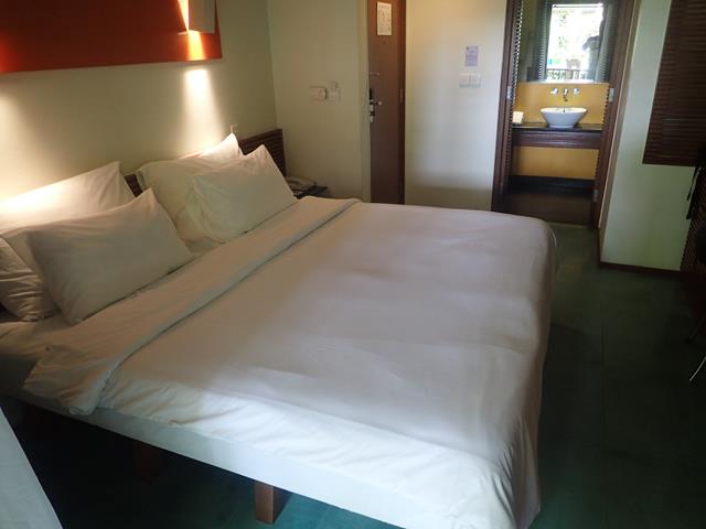 The rooms at the Mercure Kuta Beach Hotel Bali