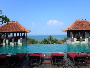 Swimming Pool at the Mercure Kuta Beach Hotel