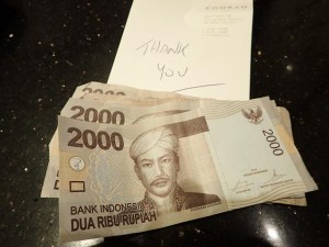 Should you tip in Bali Indonesia