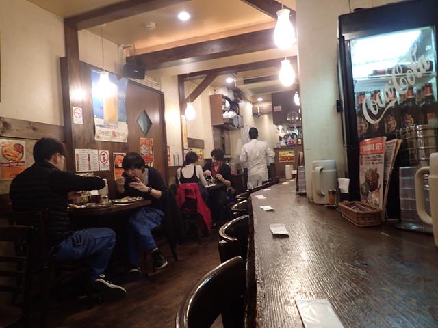 Inside Thali-ya Indian Restaurant Shinjuku Tokyo