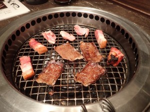 Japanese BBQ at Rokkaku Japanese Yakiniku Restaurant Shinjuku
