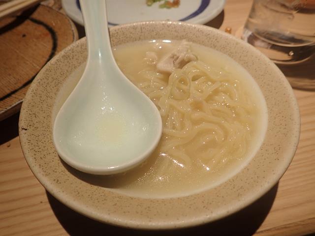 Chicken noodle soup at Toriyoshi Restuarant