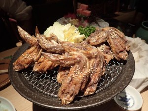 Tebasaki at Toriyoshi Restaurant Shinjuku Tokyo