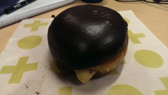 Boston Cream Donut at Short Stop Barangaroo
