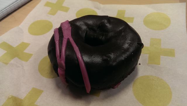 Red Velvet Donut at Short Stop Barangaroo