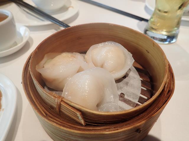 Steamed Prawn dumplings at Parramatta Phoenix Chinese