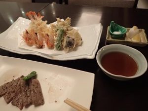 Tasty Japanese food at Omborato Restaurant Shinjuku