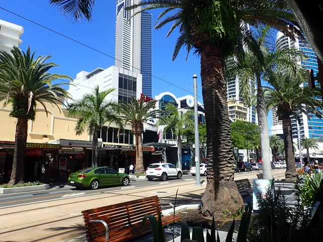View from Bar Italia Surfers Paradise