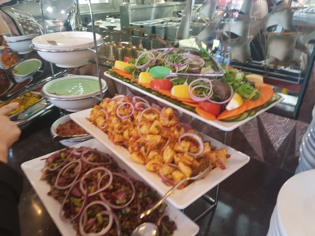 Buffet Food at Lal Qila Restaurant Sydney