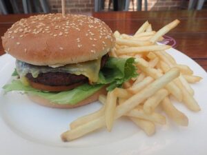 Pub food at the Commercial Hotel Parramatta