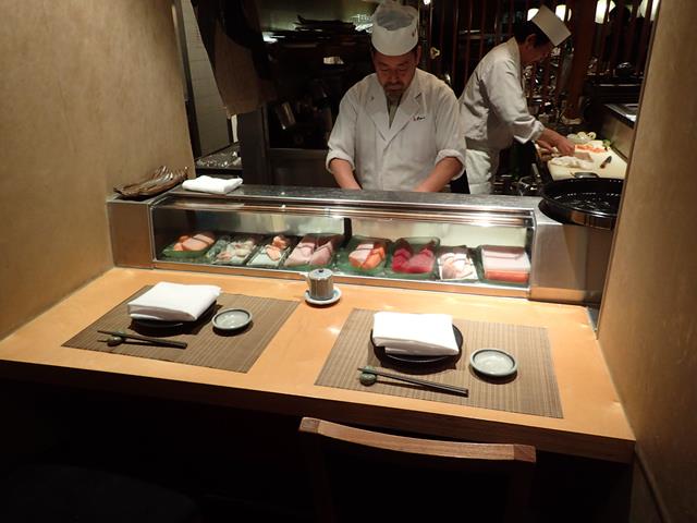 Great Sushi Bar at Azuma Japanese Restaurant Sydney