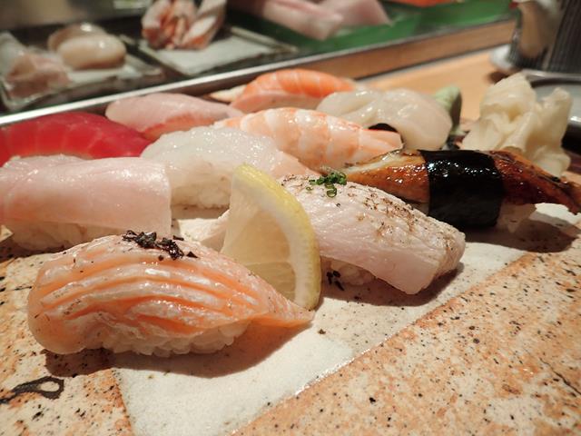 Sushi at Azuma Japanese Restaurant