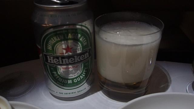 Heineken beer head