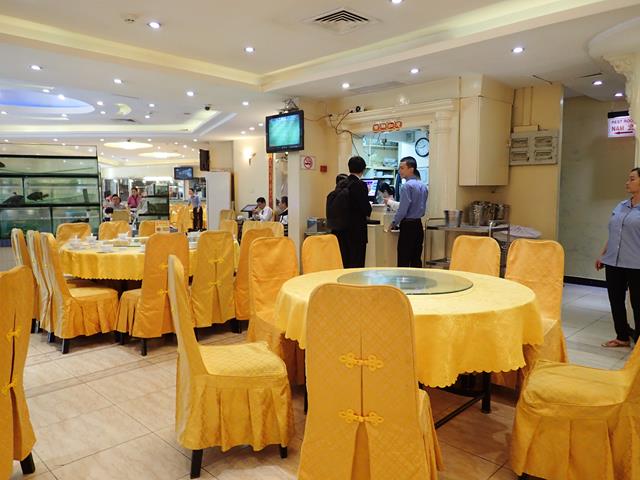 Inside Dragon Court Chinese Restaurant Saigon