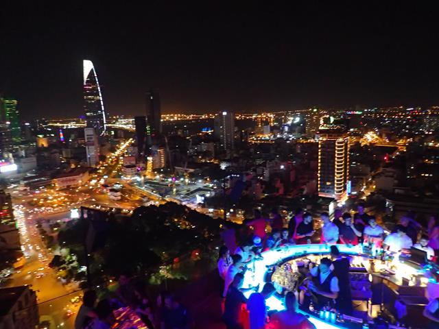 Most popular rooftop bar in Saigon