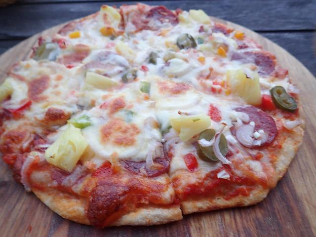 Pizza at Rory's Beach Bar Phu Quoc Island