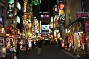 Kabukicho Tokyo Red Light District Shinjuku