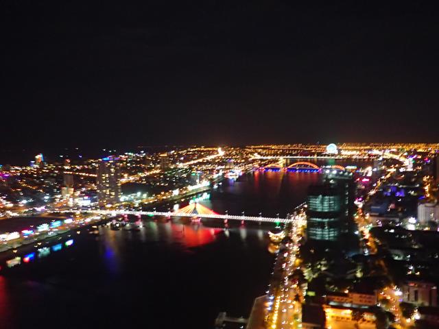 View from Sky36 Rooftop Bar Danang