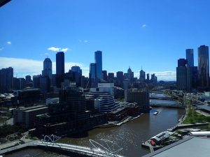 View of South Wharf Melbourne