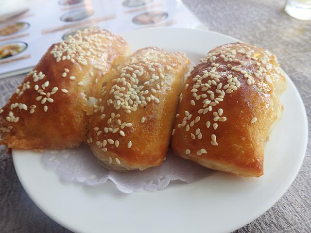 Baked BBQ Pork buns at Sky Broadbeach