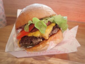 Burger at Betty's Burger Melbourne