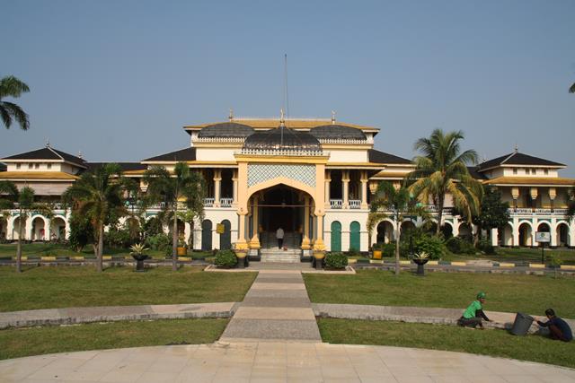 Maimoon Palace Medan Sumatra Indonesia