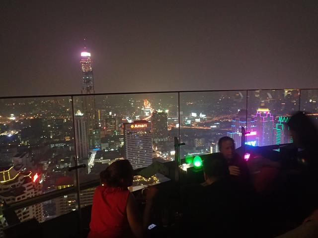 Red Sky Rooftop Bar in Bangkok