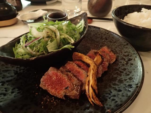 Wagyu beef at Akochochin Japanese Restaurant
