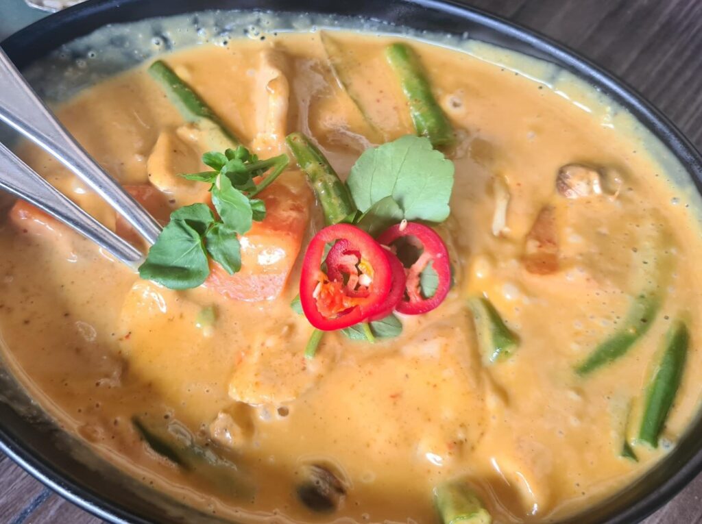 Chicken Yellow Curry at Muum Maam Thai Restaurant Barangaroo