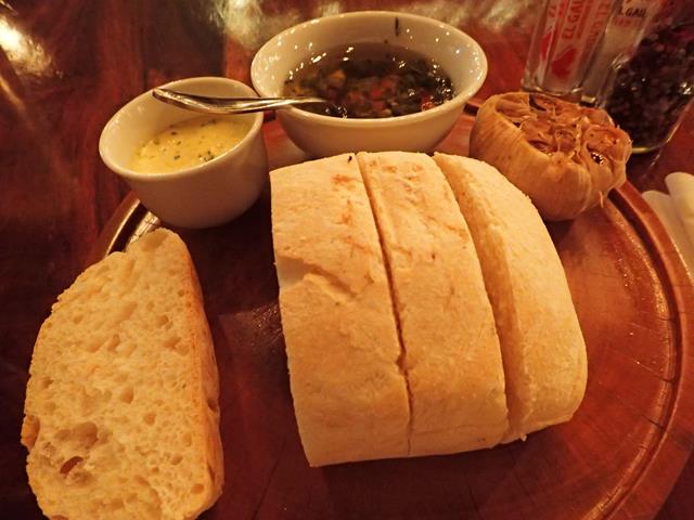 Complimentary Bread at El Gaucho Steakhouse