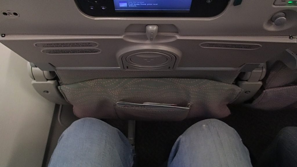 Good Leg room for Economy Seat