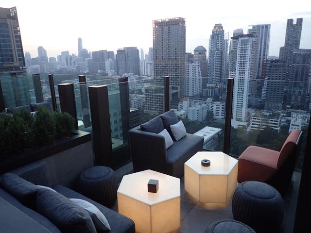 Lounges at Char Rooftop Bar