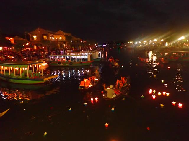 Lantern Festival in Hoi An Vietnam