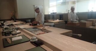 Great sushi at Miyako Sushi Restaurant Shinjuku Tokyo