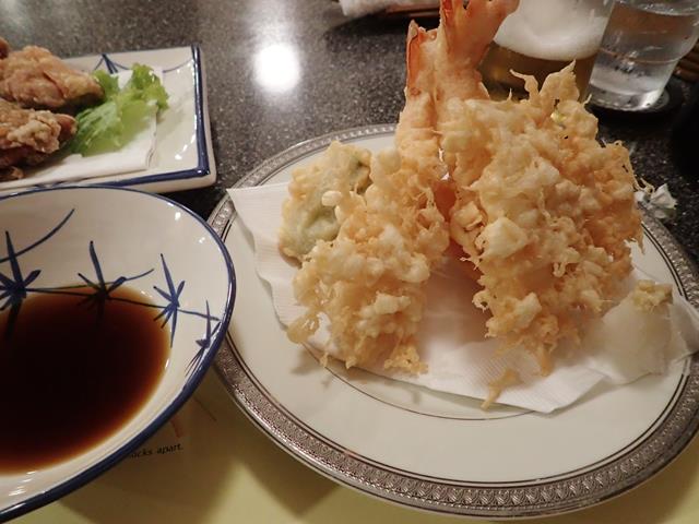 Tempura dish at Yamato Japanese Restaurant