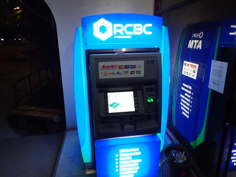 ATM Cash Machines in El Nido Palawan Island