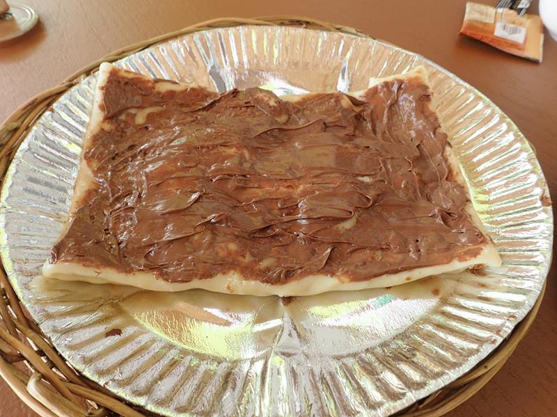 Banana and Nutella Crepe at Los Caracoles