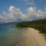 Sabang Beach Palawan Island Philippines From The Air