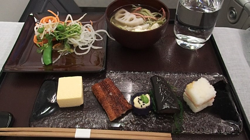 Entree in Business Class