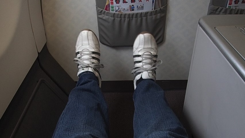 Legroom in Business Class