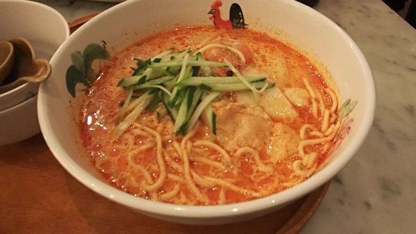 Laksa at Hainan Chi-fan Restaurant Tokyo