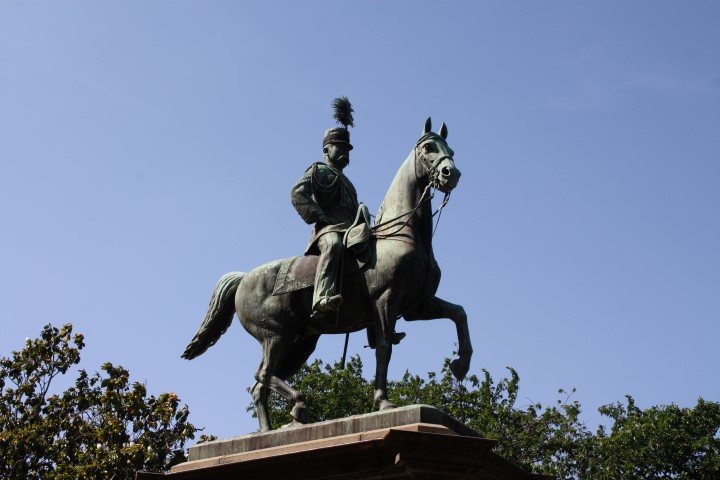 Statue of Imperial Prince Akihito in Ueno Park