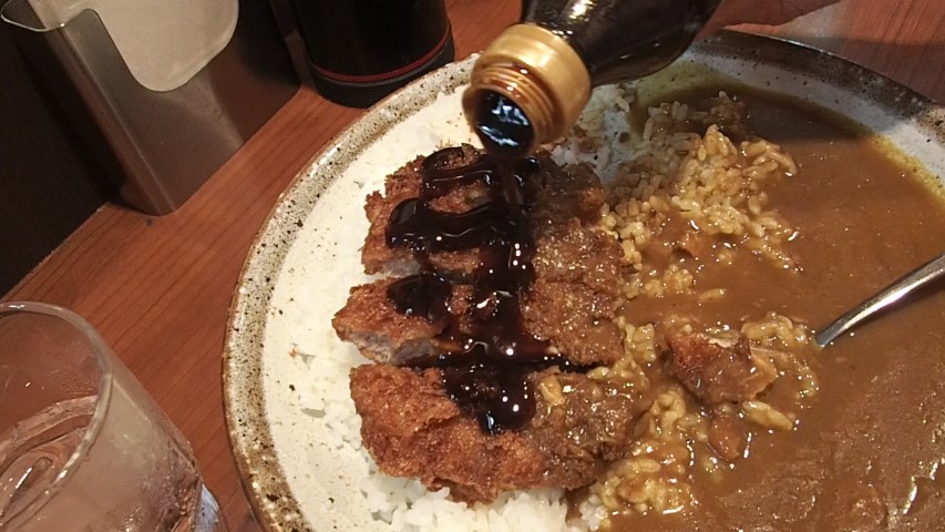 Special Tonkatsu Sauce at Curry House CoCo